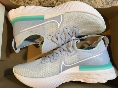 nike react infinity run flyknit hydrogen blue