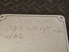 1987 Toyota Pickup PCM ECM Refurbished! 22RE 4X4 A/C M/T Engine Computer ECC1065