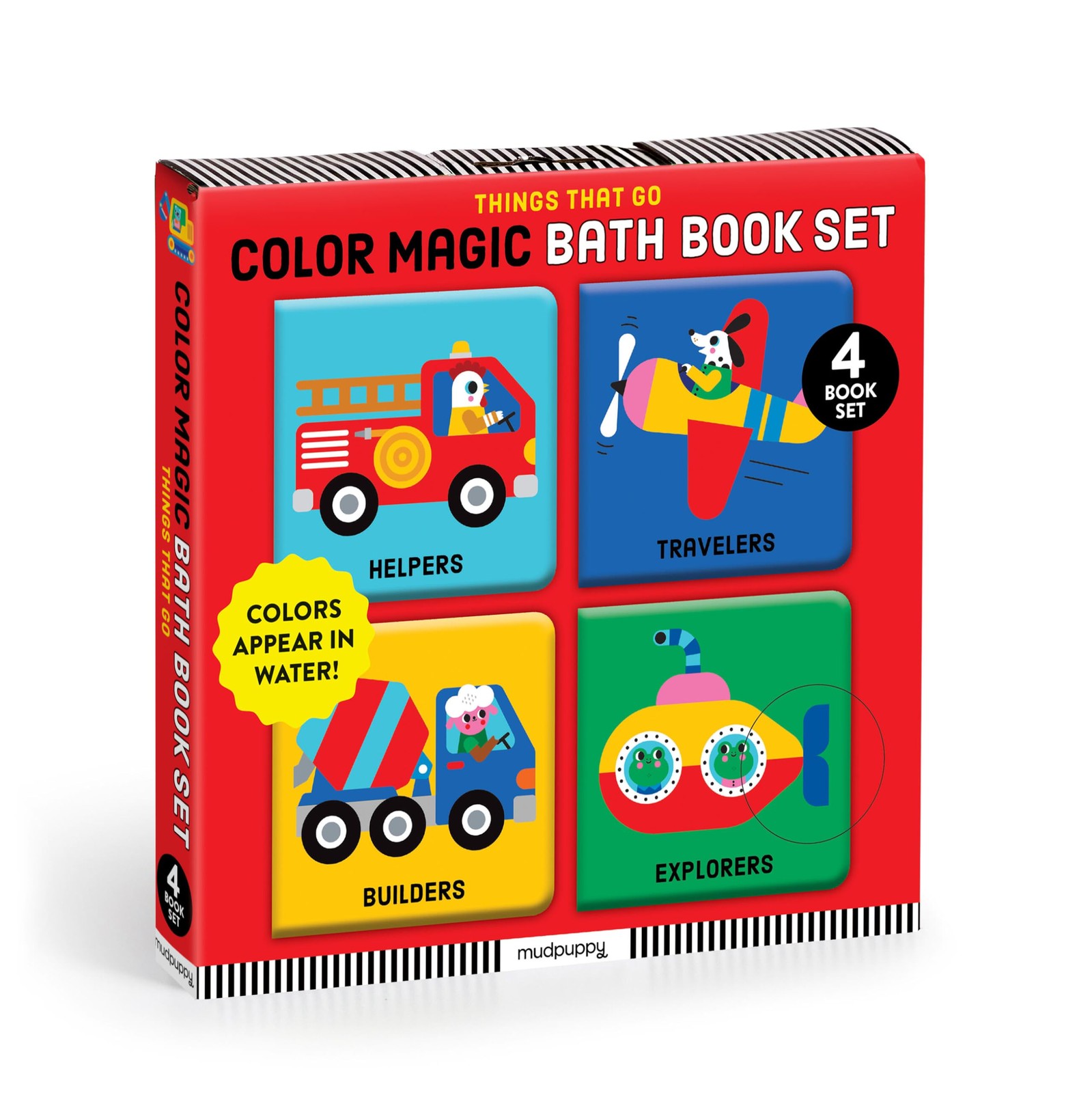 Things That Go Color Magic Bath Book Set by  Mudpuppy, Vanja ... - 9780735389694 - Image 5