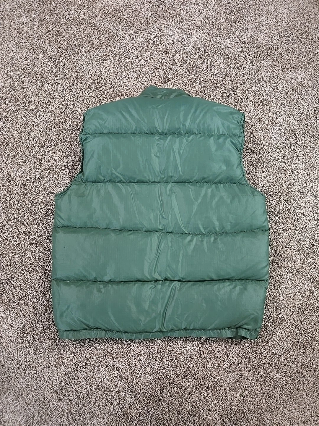 Frostline Kit Vtg 70s DIY Forest Green Quilted Puffer Vest Mens Sz Med Gorpcore - product detail image 8