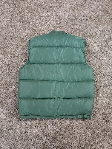 Frostline Kit Vtg 70s DIY Forest Green Quilted Puffer Vest Mens Sz Med Gorpcore image 8