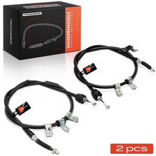 FRANKBERG 2x HANDBREMSSEILE L+R passend für HYUNDAI COUPE SCHEIBENBREMSE