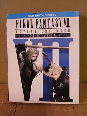 New Final Fantasy VII Remake Advent Children Blu Ray Complete Collectors Edition