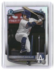 Charles Davalan 2025 Bowman Draft Chrome Refractor