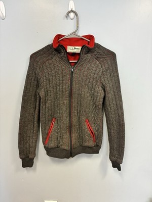 Vintage L.L. Bean Knit Zip up Sweatshirt