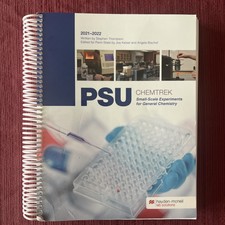 PSU Chemtrek Small-Scale Experiments for Gene...