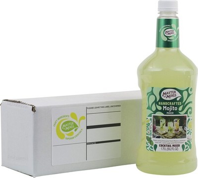 Mojito Drink Mix, Ready To Use, 1.75 Liter Bottle (59.2 Fl Oz), Individually ...