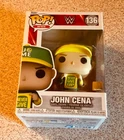 JOHN CENA hard to find NEW wwe wrestling FUNKO POP! FIGURE # 136 never give up