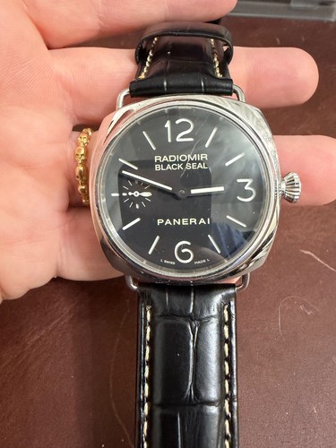 Panerai Radiomir Men's Black Watch - PAM00183 - NEW PANERAI LEATHER BAND