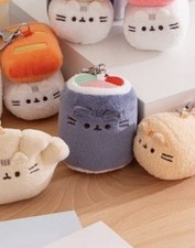 New Pusheen Sushi Roll Surprise Plush - Blue Sushi - Bento Series 25