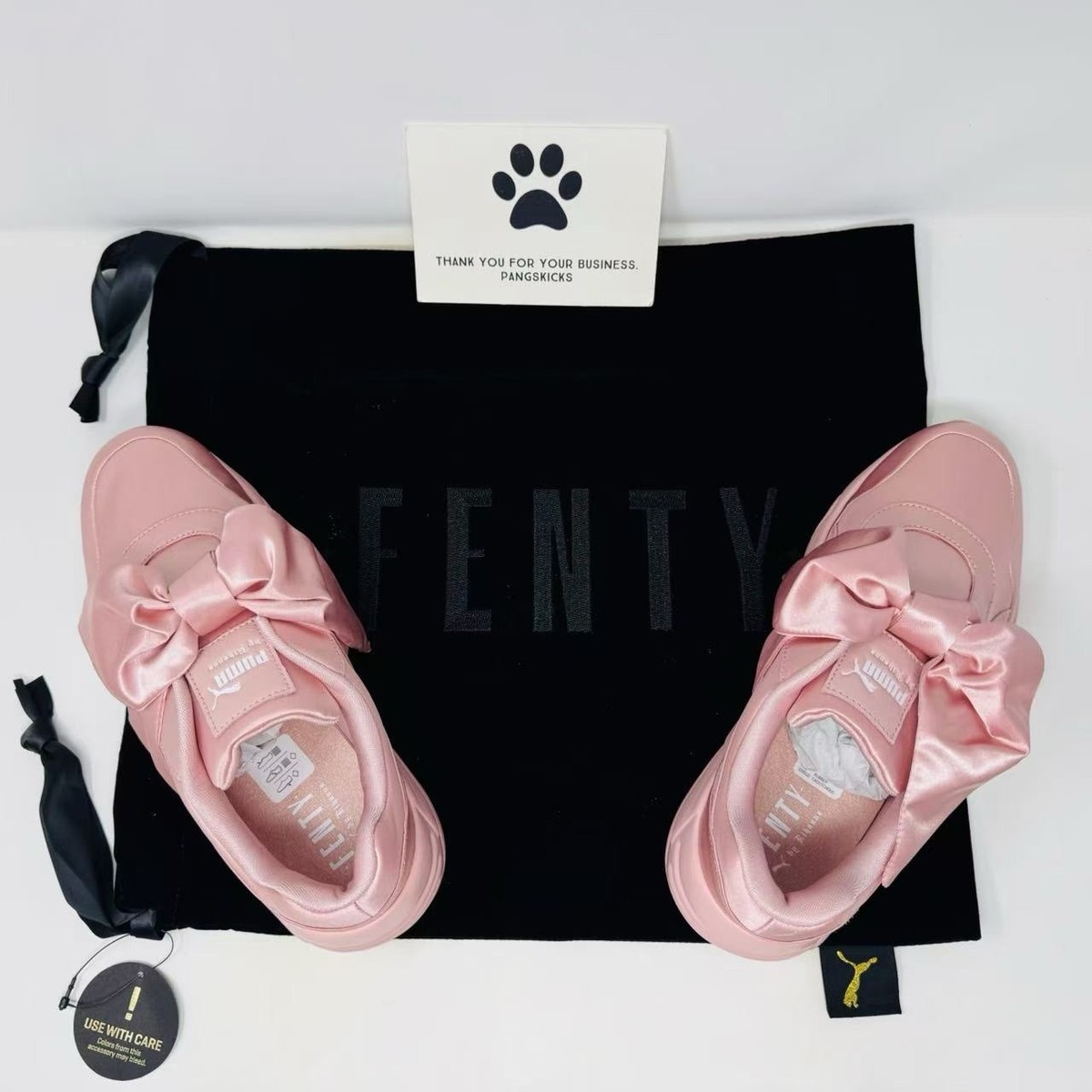 Puma Fenty by Rihanna Bow Sneaker Pink Silver 365054-01 Women