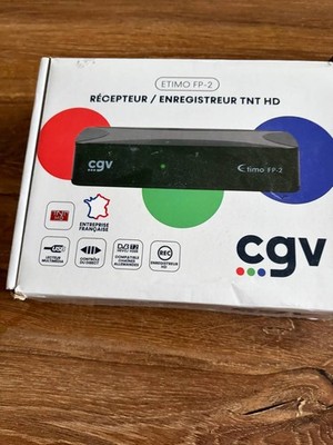 CGV Etimo FP-2 HD Receiver & Rekorder | DVB-T2 HEVC H.265 | USB-Recording |