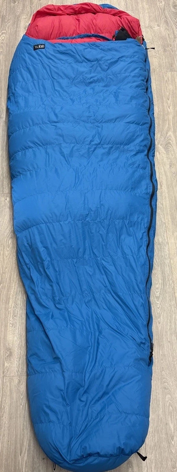 Rab mummy Style Blue Sleeping Bag, Hiking, Camping, Trekking, Expeditions
Opens in a new window or t