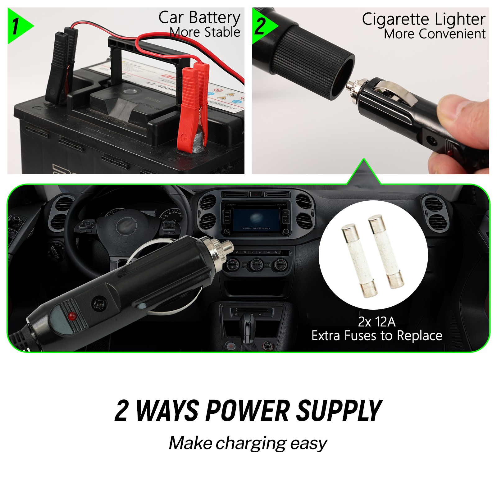 5 Ton 12V Repair Tool Car Electric Hydraulic Floor Jack Lift Impact Wrench Auto