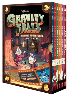 Gravity Falls: Graphic Adventures 8-Book Collection (Disney) by Alex Hirsch Pape