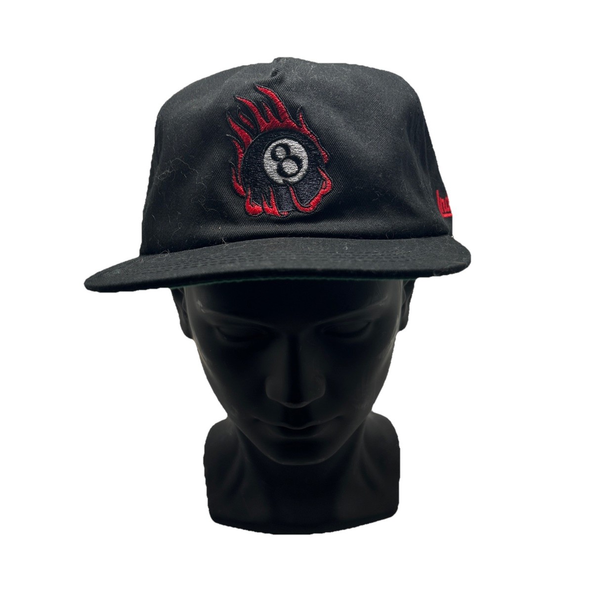 8 BALL HAT CAP ADJUSTABLE SNAPBACK BLACK EIGHT BALL HAT 