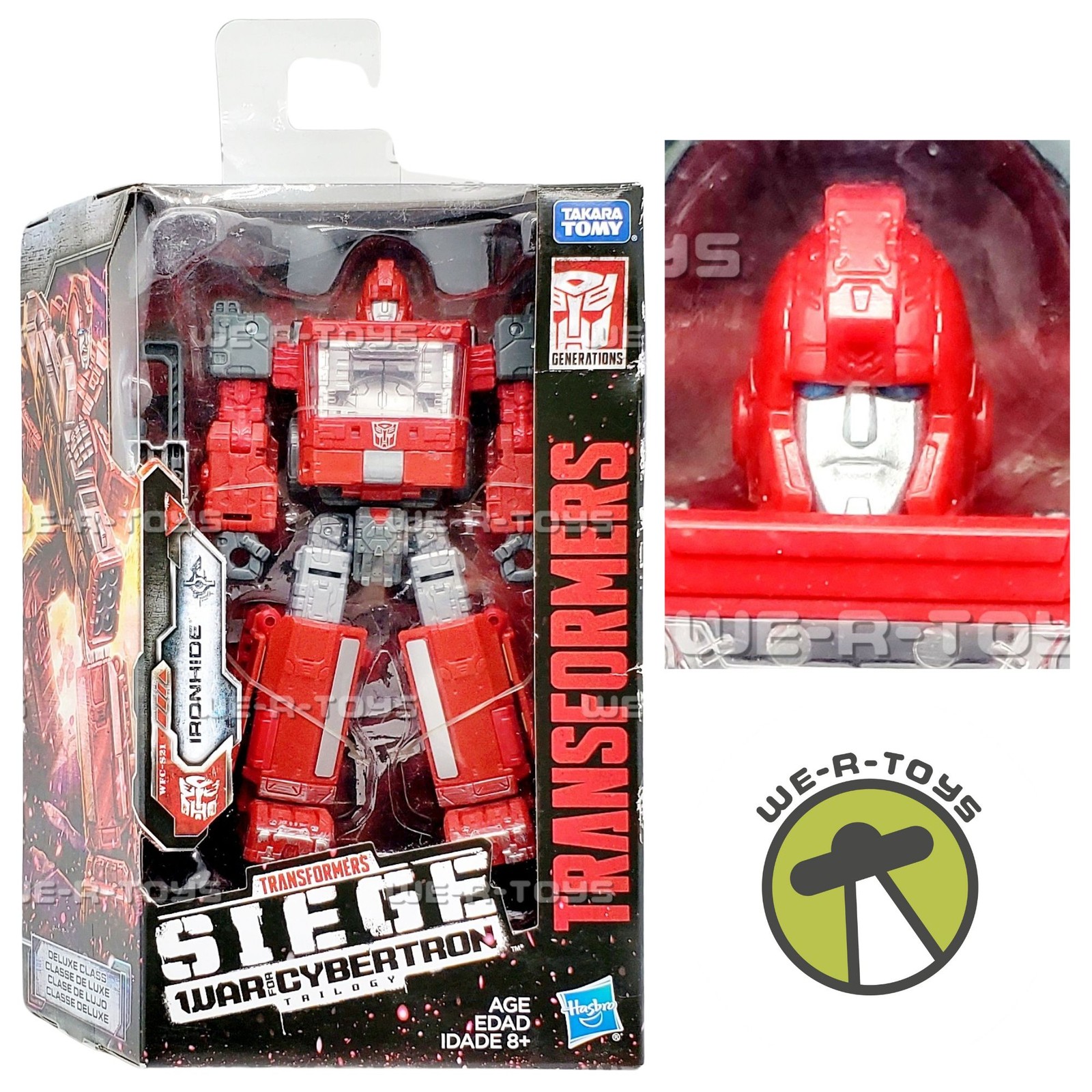 Transformers Siege War for Cybertron Deluxe Ironhide Action Figure 2008 Hasbro
