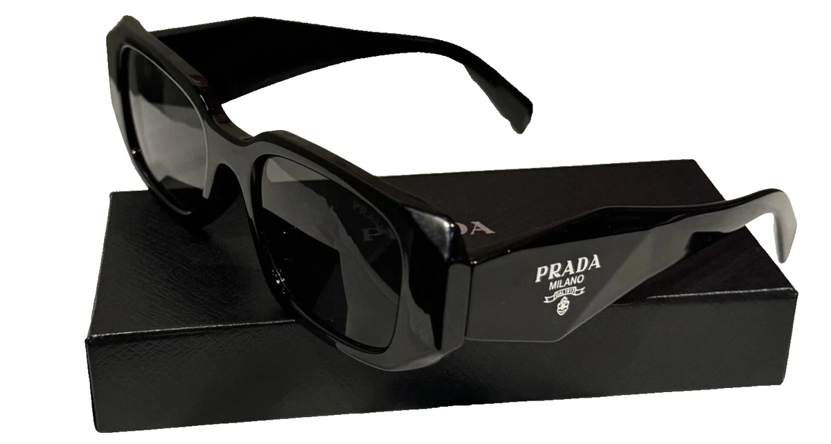 PRADA Black Black Sunglasses for Women for sale | eBay