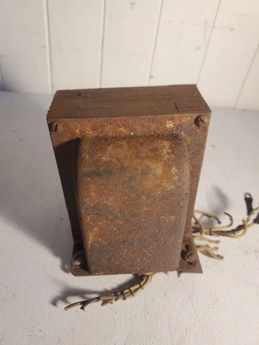Vintage Tube Amp Power Transformer Large Audio Amplifier Project Pull RCA Maybe