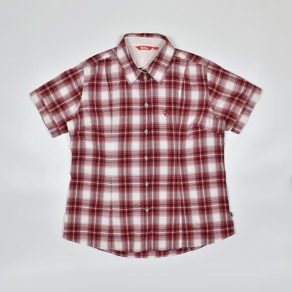Women Fjällräven Shirt Red Viscose 40 / L / 48