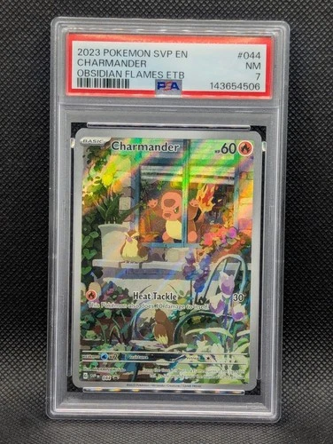 Charmander 044 PSA 7 Near Mint Sv: Scarlet & Violet Promo Cards Holo