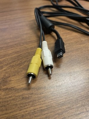 CB-AVC5 CB-VC5 AV Audio/Video RCA Cable Cord for Select Olympus Digital Cameras