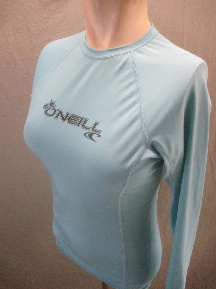 Top O'NEILL SKINS SPF 50+ Talla M Mujer Azul Cuello Redondo Manga Larga Protección Antirush 293 Foto 3 de 4