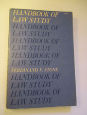 Handbook of Law Study By  F Stone PB