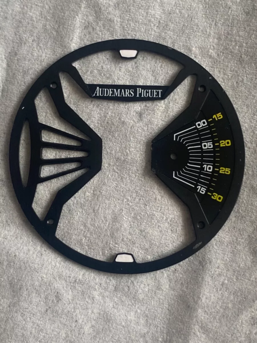 NEW Genuine Audemars Piguet Royal Oak Skeleton Dial black nos
