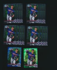 2017 Bowman Chrome Mini RC Bulk Lot Felix Jorge Base x16 Blue Green Refractor