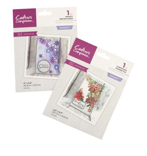 Crafter's Companion Christmas Snowflake Corner Edge'ables Dies