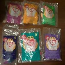 McDonald's TY Teenie Beanie Babies 1998 Complete Set of 12 New Happy Meal Toy