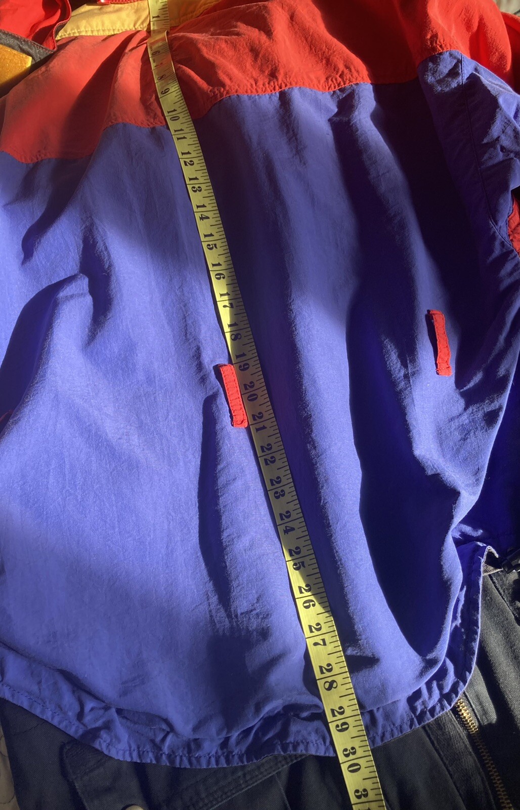 RARE VINTAGE NORTH FACE EXTREME W/ HOOD GORE TEX JACKET MEN S M RED BLUE YELLOW image 6
