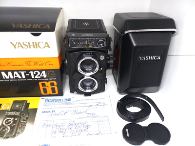 Yashica Mat-124G with Yashinon 80mm f/3.5 FULL ORIGINAL Yashica Mat-124G with Yashinon 80mm f/3.5 FULL ORIGINAL