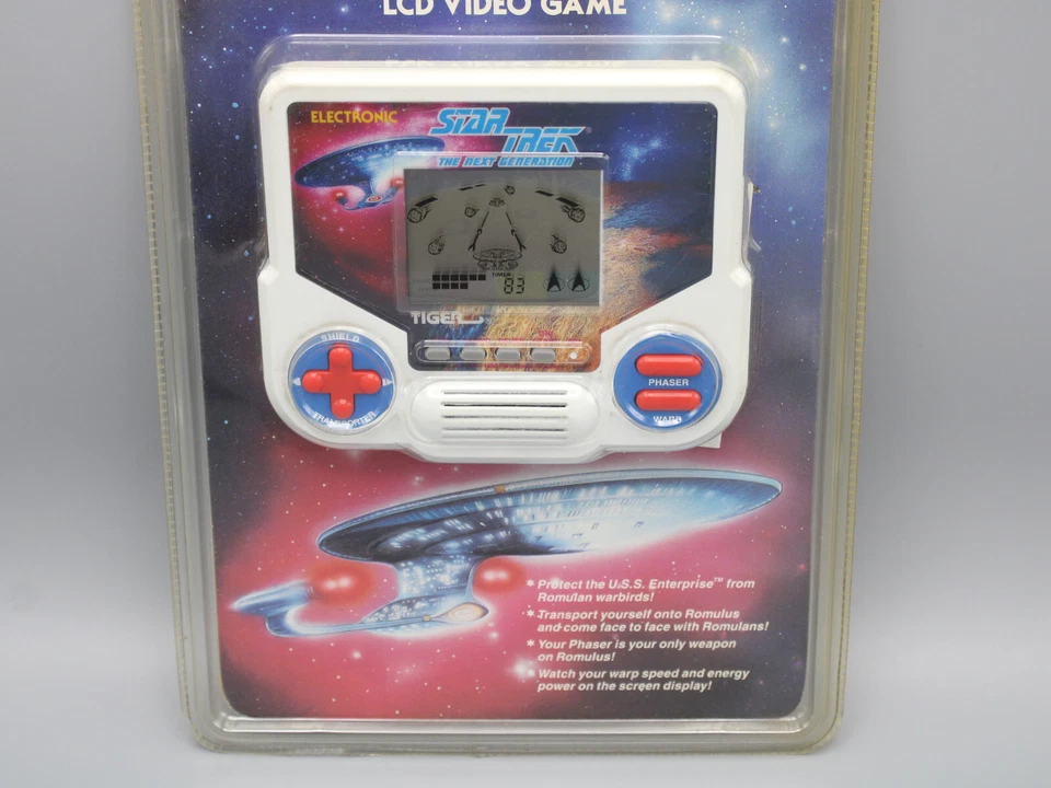 Tiger Electronics Star Trek: The Next Generation Handheld LCD Game New Sealed - Image 3 of 4