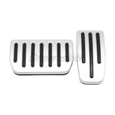 Alu Pedalkappen Fußstütze für Tesla Model X / S 2015-2021 Sportpedale Pedalen