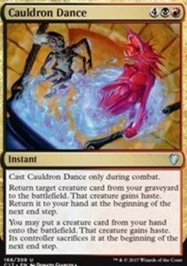 Cauldron Dance x4 - Commander 2017 - NM-Mint, English - Commander 2017