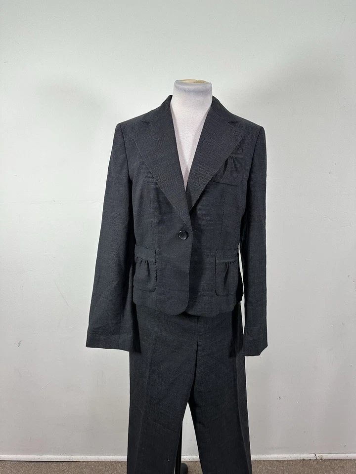 Loft By Ann Taylor Women’s Black Color Pant Suit Set Size 10 - Image 2 of 4