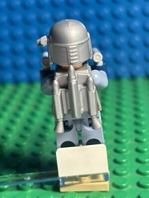 LEGO Star Wars Jango Fett Minifigure SW0468 Smiling 75015 w/ 2 Blaster Pistols