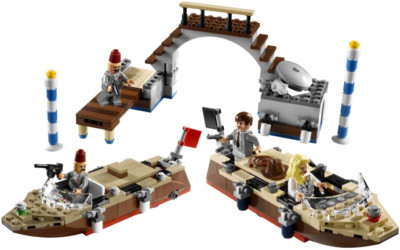 Lego Venice Canal Chase 7621 Indiana Jones Minifigure Building Set