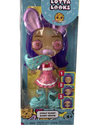 NEW Mattel LOTTA LOOKS DOLL Cookie Swirl DONUT BUNNY Mood Accessory Pack