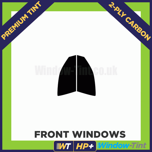 For Lexus GS300 4-door 1993-1997 Carbon Pre Cut Window Tint Front Premium HP+ - Picture 2 of 10
