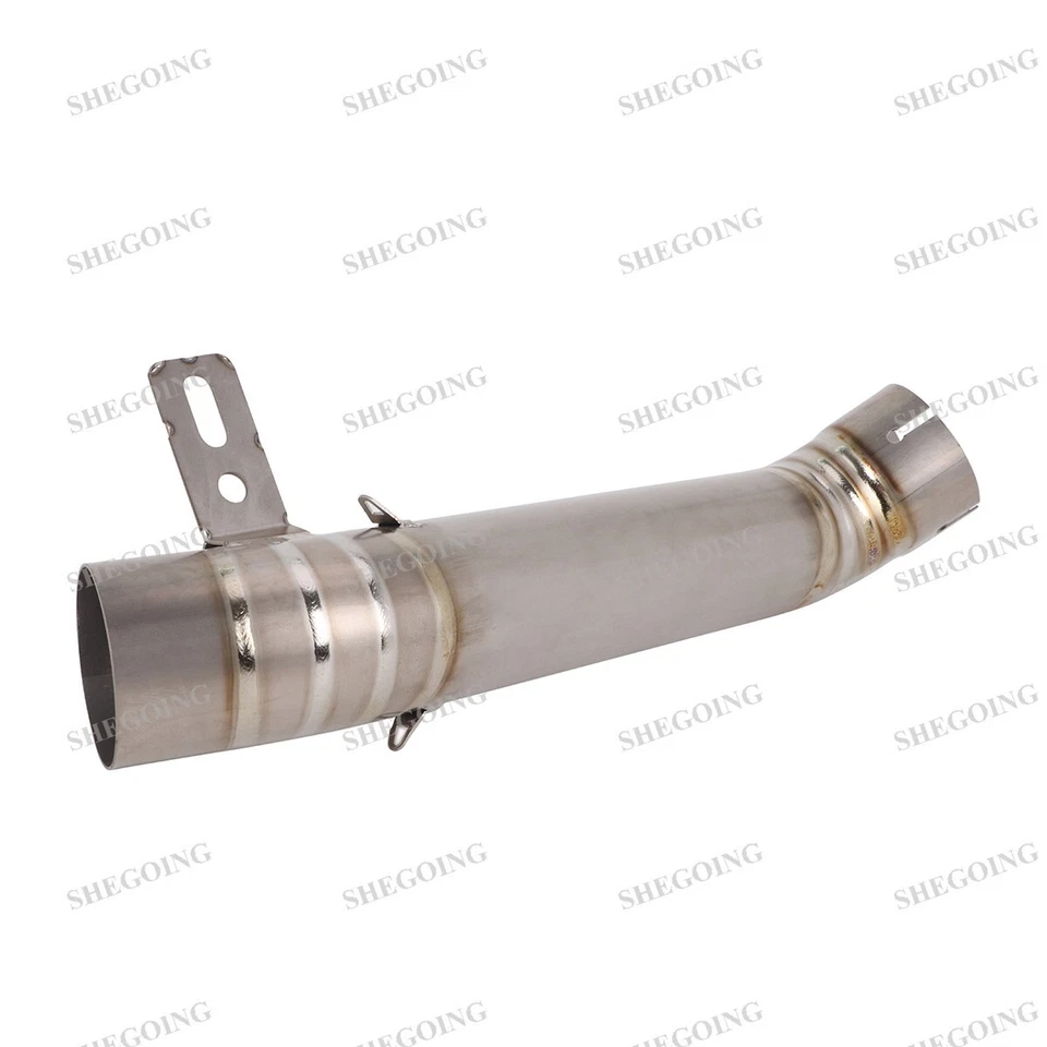 Tubo médio de escape de motocicleta titânio para Aprilia RSV4 RR/RF 12-16 60 MM - Imagem 2 de 4