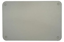 Image of 60x40cm Worktop Saver Protector Board Glass Frosted Ideal for Chopping Cutting