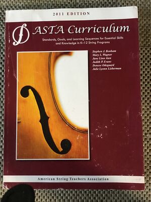 ASTA Curriculum 2011 Edition 26A