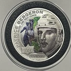 Patrice Bergeron NHL Ice Hockey Colorized Coin 1 Troy Oz .9999 Fine Silver Round
