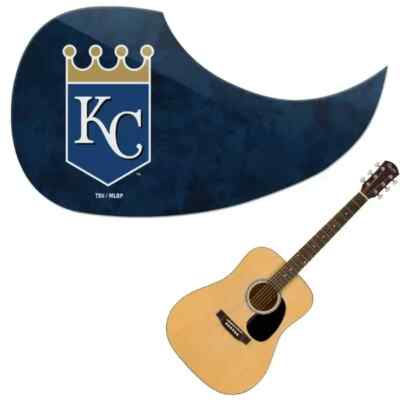 Kansas City Royals Guitar Pick Guard Cover Woodrow Music MLB Official Merch