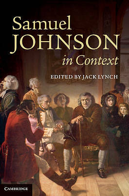 Samuel Johnson in Context Lynch Hardback Cambridge University Press