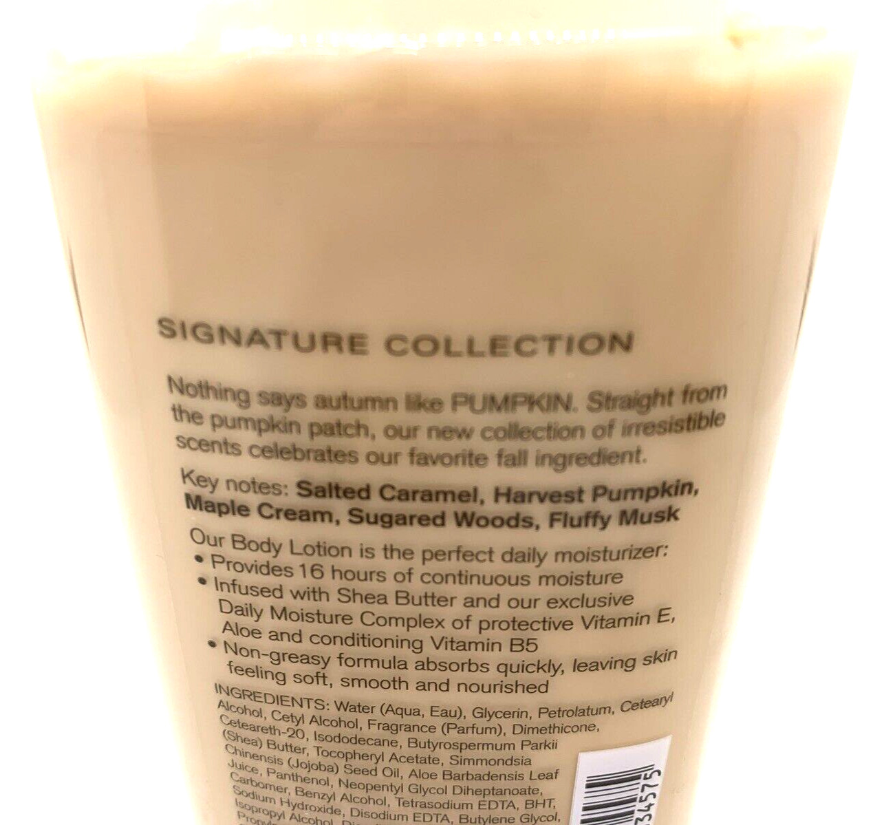 NEW Bath & Body Works SALTED CARAMEL PUMPKIN Lotion 8 Oz MAPLE CREAM FLUFFY MUSK