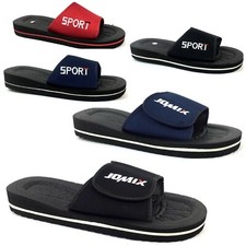 CIABATTE UOMO DONNA FASCIA CHIUSA e A STRAPPO GOMMA ESTIVE Mare Nero Blu Grigio